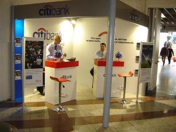 Εκθεσιακό Περίπτερο citibank